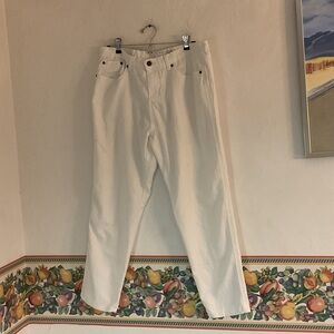 DG2 by Diane Gilman Virtual Stretch Straight Leg Jeans, Size 12P, White